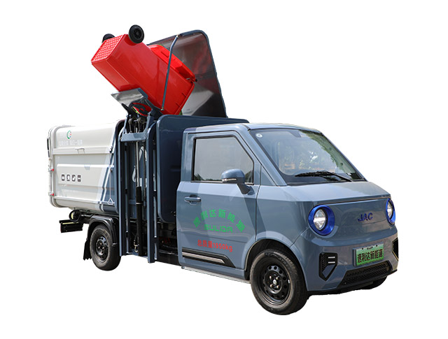合肥新能源純電動密閉式桶裝垃圾車